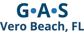 G.A.S. Pool Heating Specialist - Vero Beach, Florida. We're Vero's leader in sales, service and installation of pool & spa heating systems! Logo